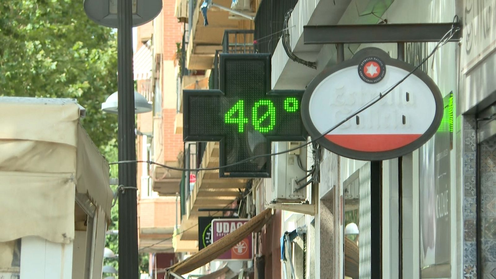 A Alacant arriben als primers 40 graus de l'any