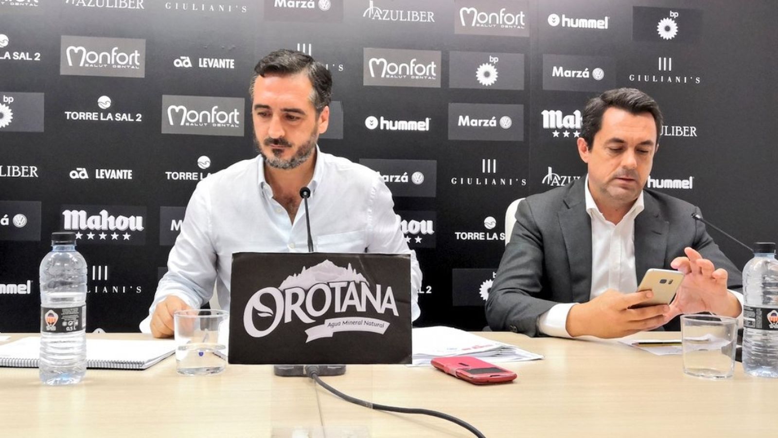 El president del Club Esportiu Castelló, Vicente Montesinos