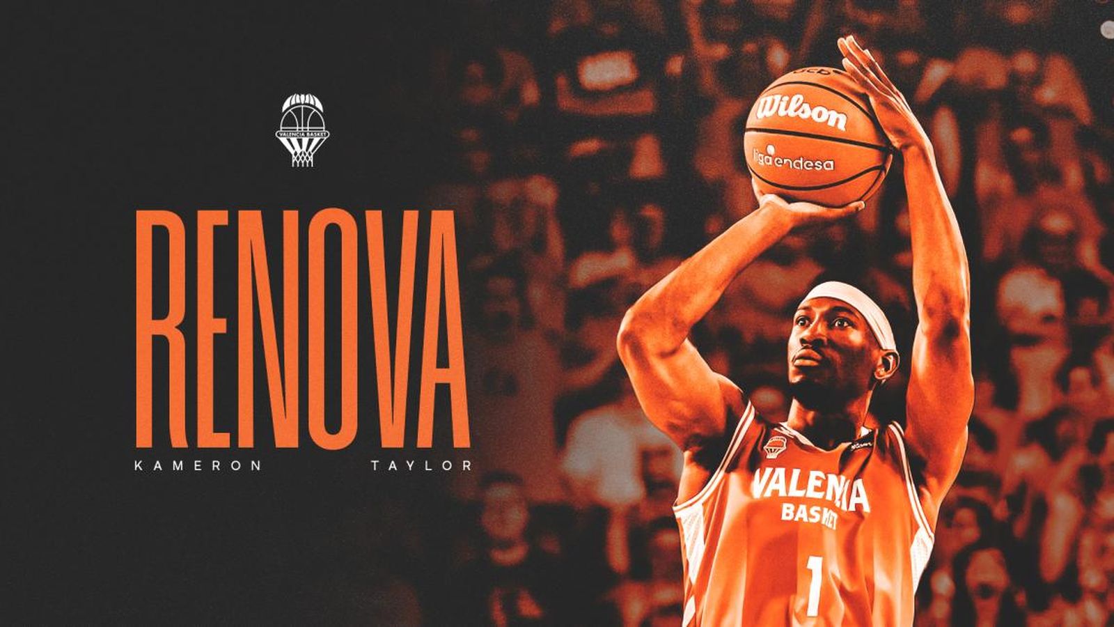 Kameron Taylor renova amb el València Basket