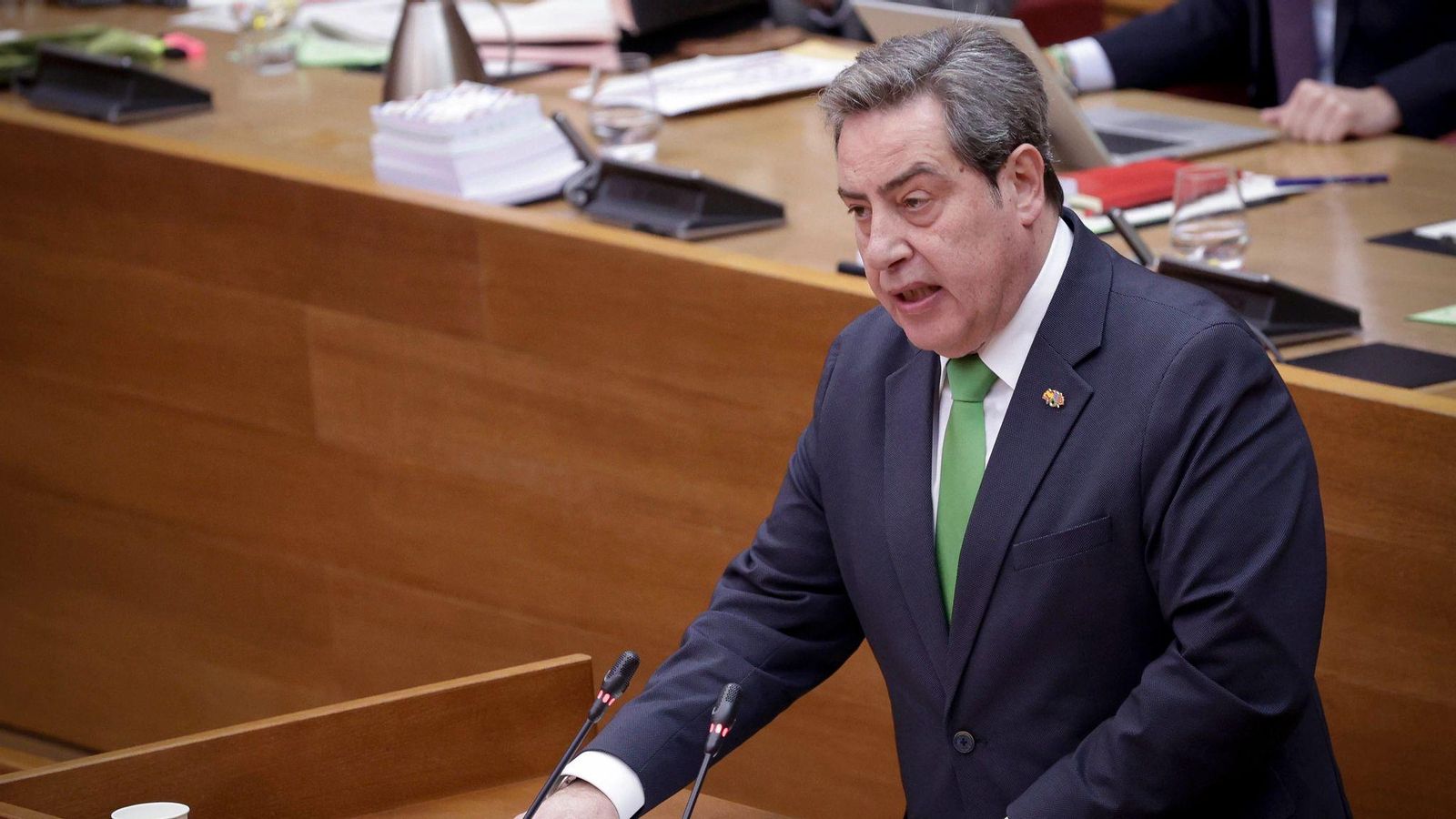 Llanos, este dijous a les Corts