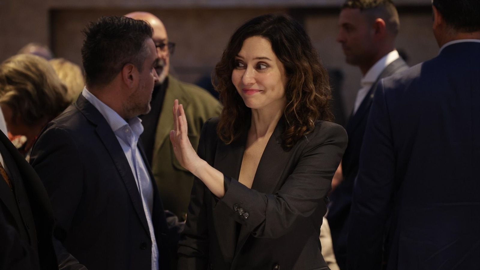 Isabel Díaz Ayuso, aquest dimarts a Barcelona