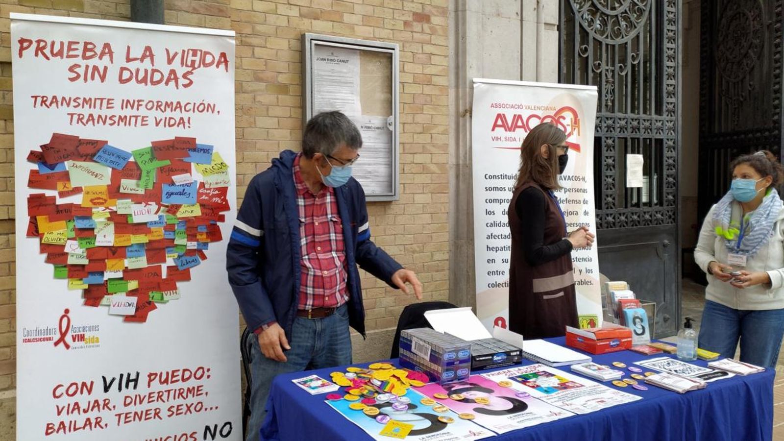 El col·lectiu Avacos-H fa proves de detecció a València