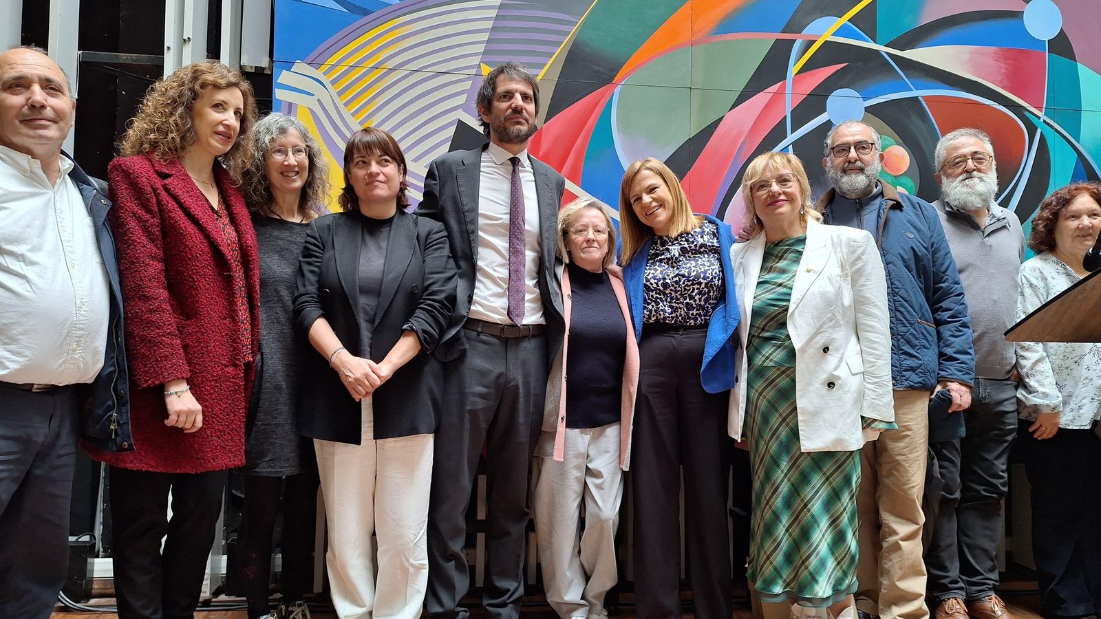 Urtasun ha avançat detalls de la celebració al costat de la presidenta del centenari,  Carmina Andrés, en el Centre de Cultura Contemporània Octubre