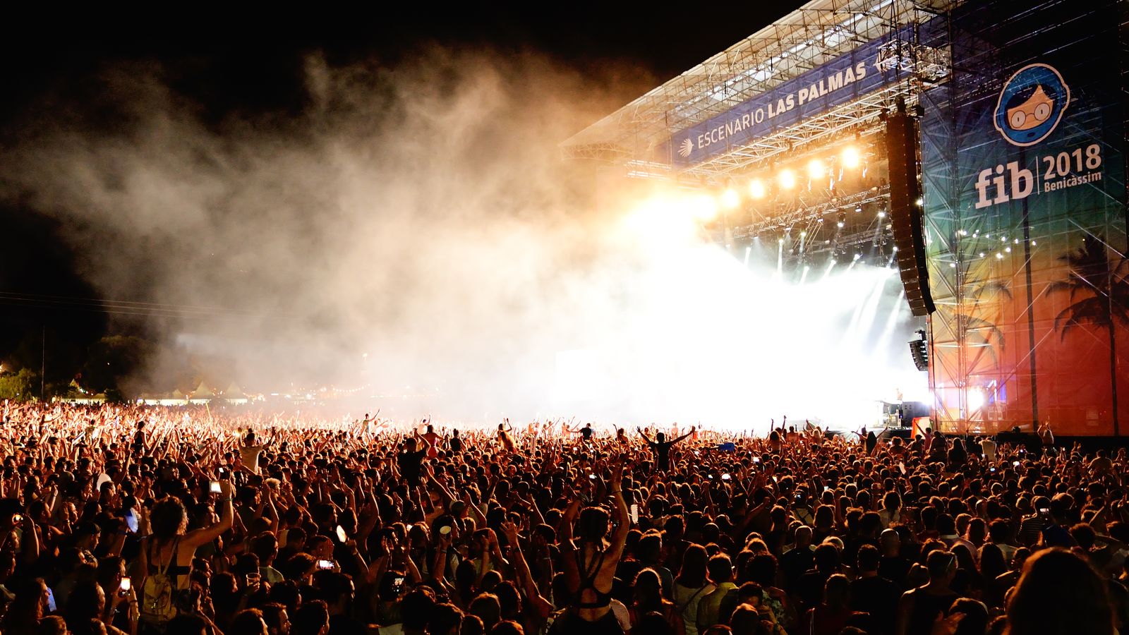 Imatge d'arxiu de l'escenari principal Las Palmas, al FIB