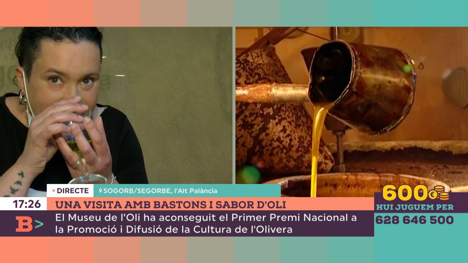 19.05.2021 | Una visita amb bastons i sabor d'oli