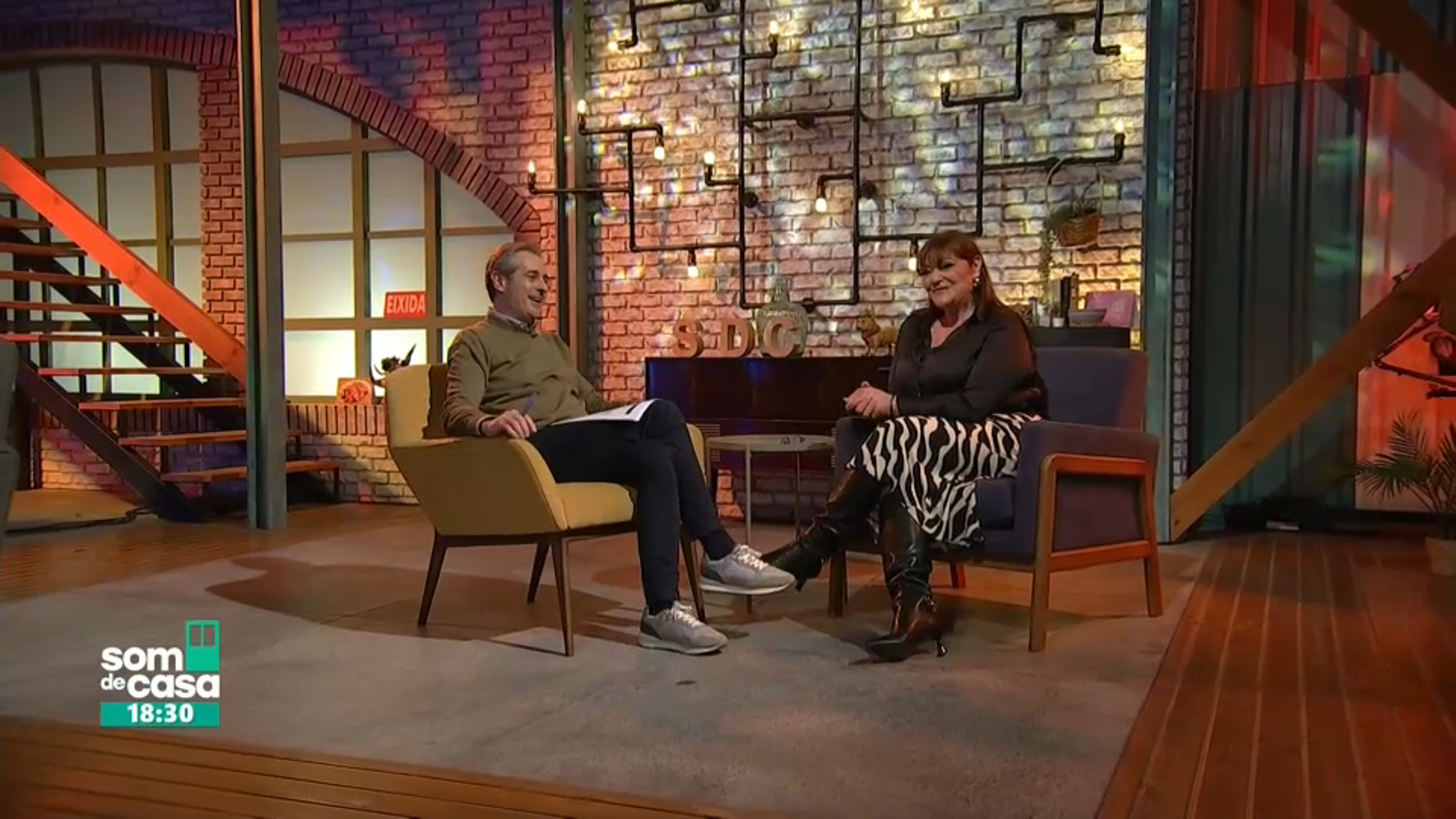 Ximo Rovira entrevista Charo Reina en 'Som de casa'