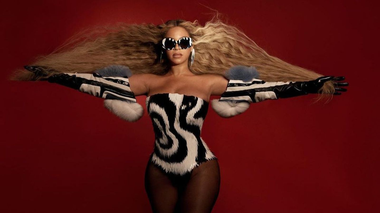 La cantant Beyoncé llueix un disseny de Dominnico