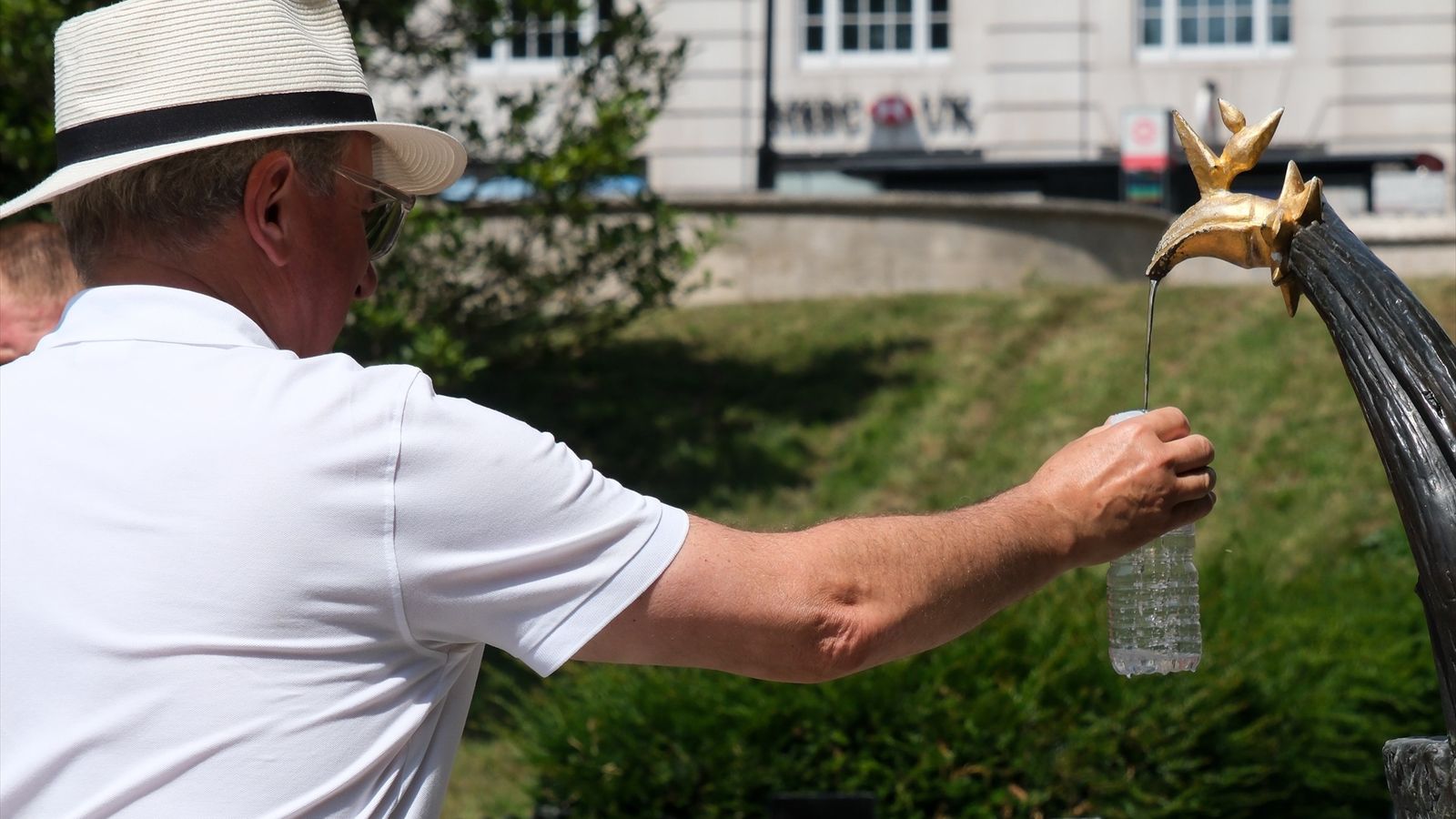 Avís per calor extrema al sud d'Anglaterra, Green Park