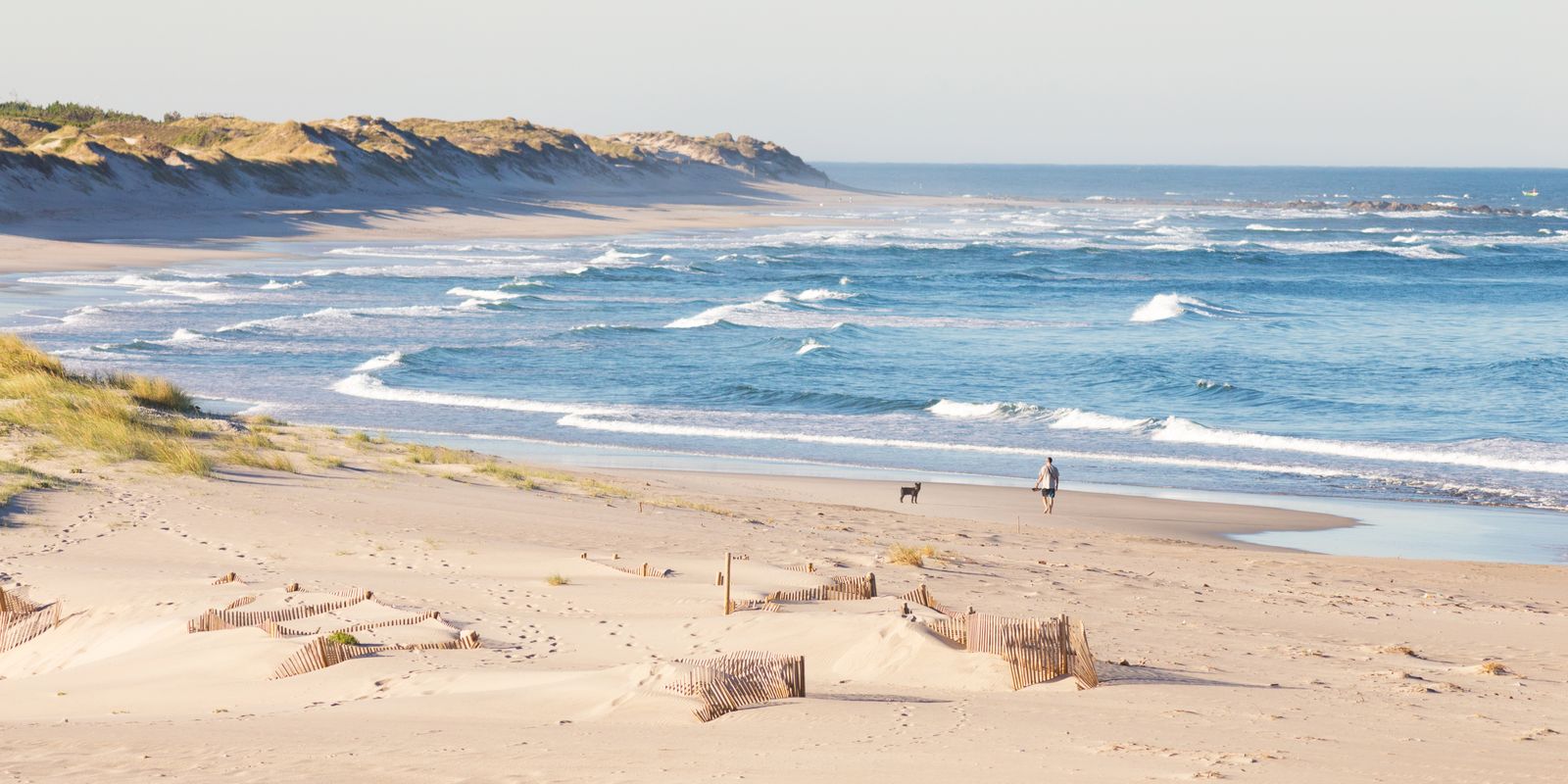 Platja a Viana do Castelo, Portugal