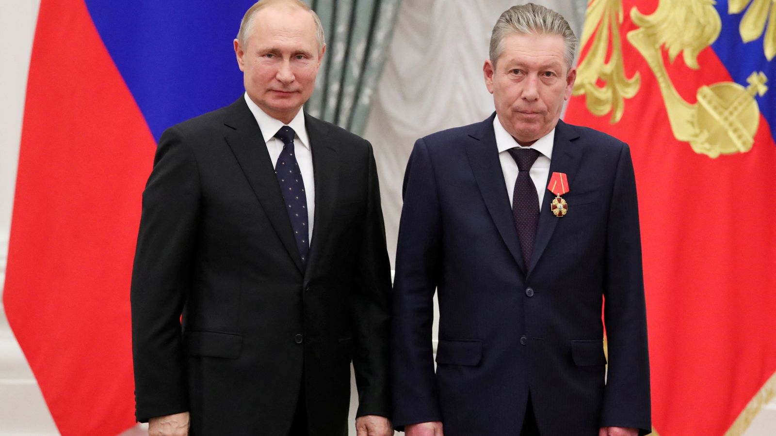 Putin i Maganov, en novembre de 2019