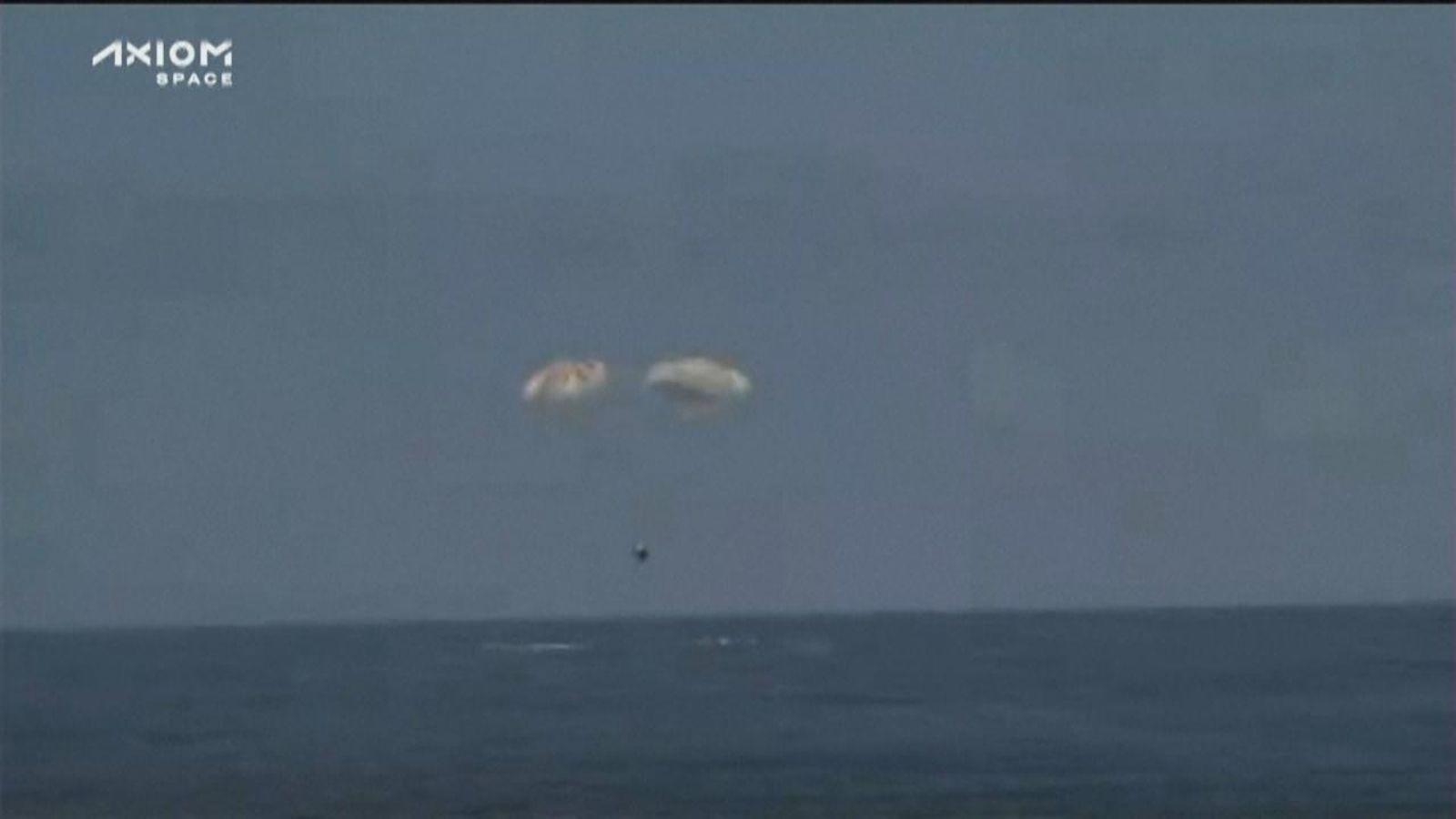 La primera missió privada espacial torna a la Terra des de l'Estació Espacial Internacional