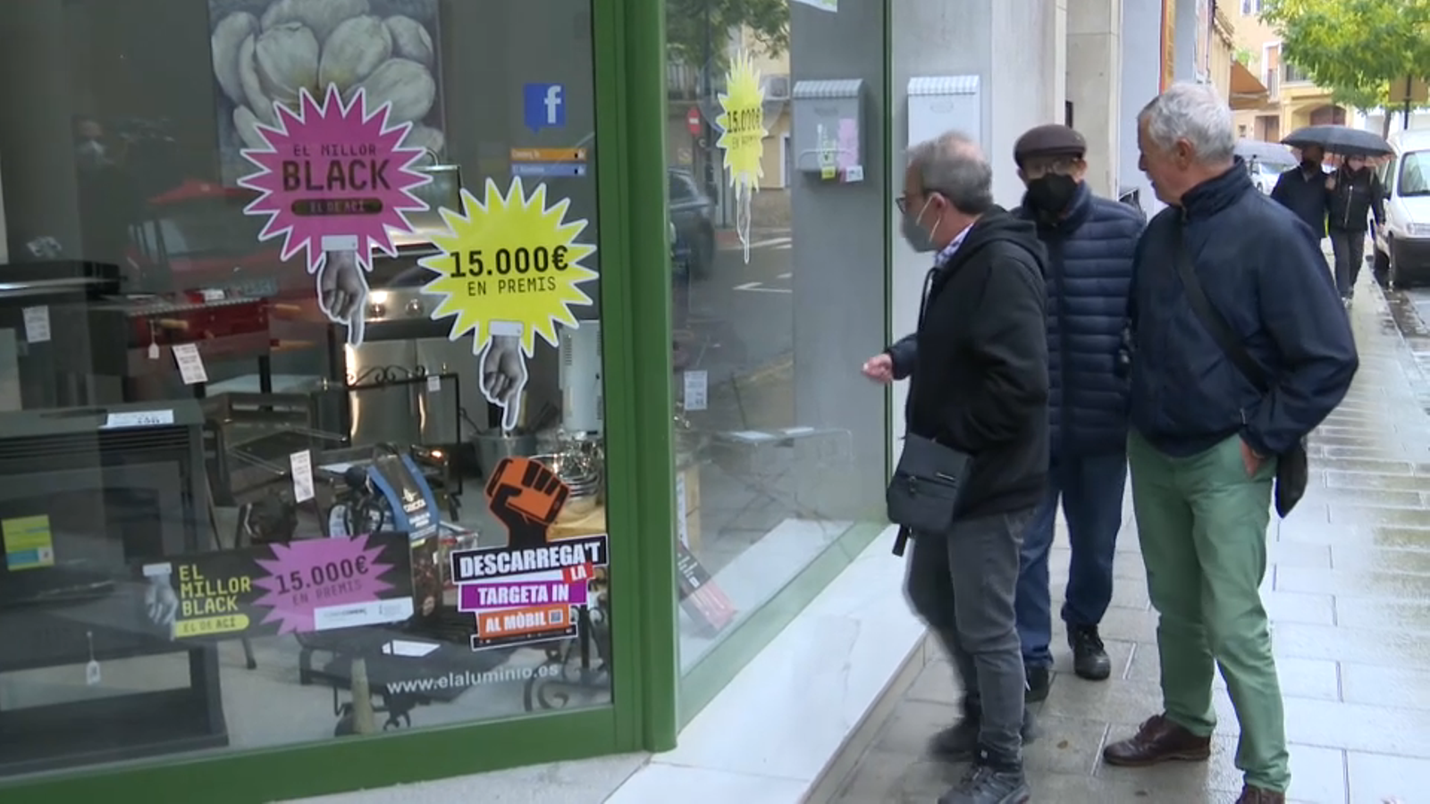 Comerç participant en la campanya del Black Friday de Confecomerç