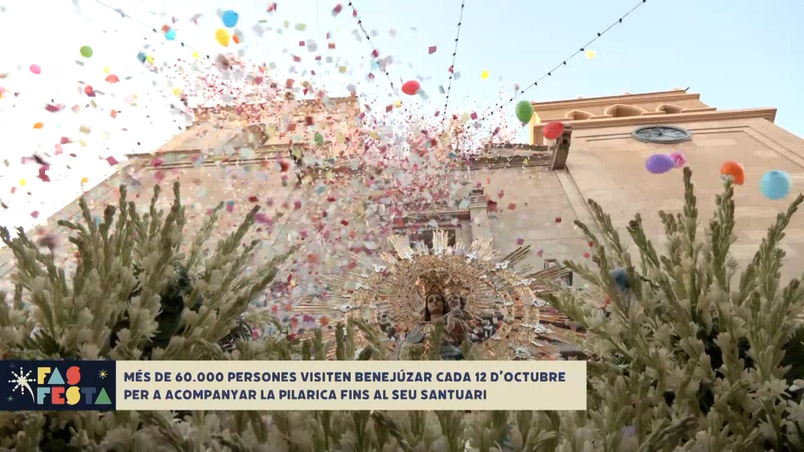 La multitudinària Romeria de Benejússer