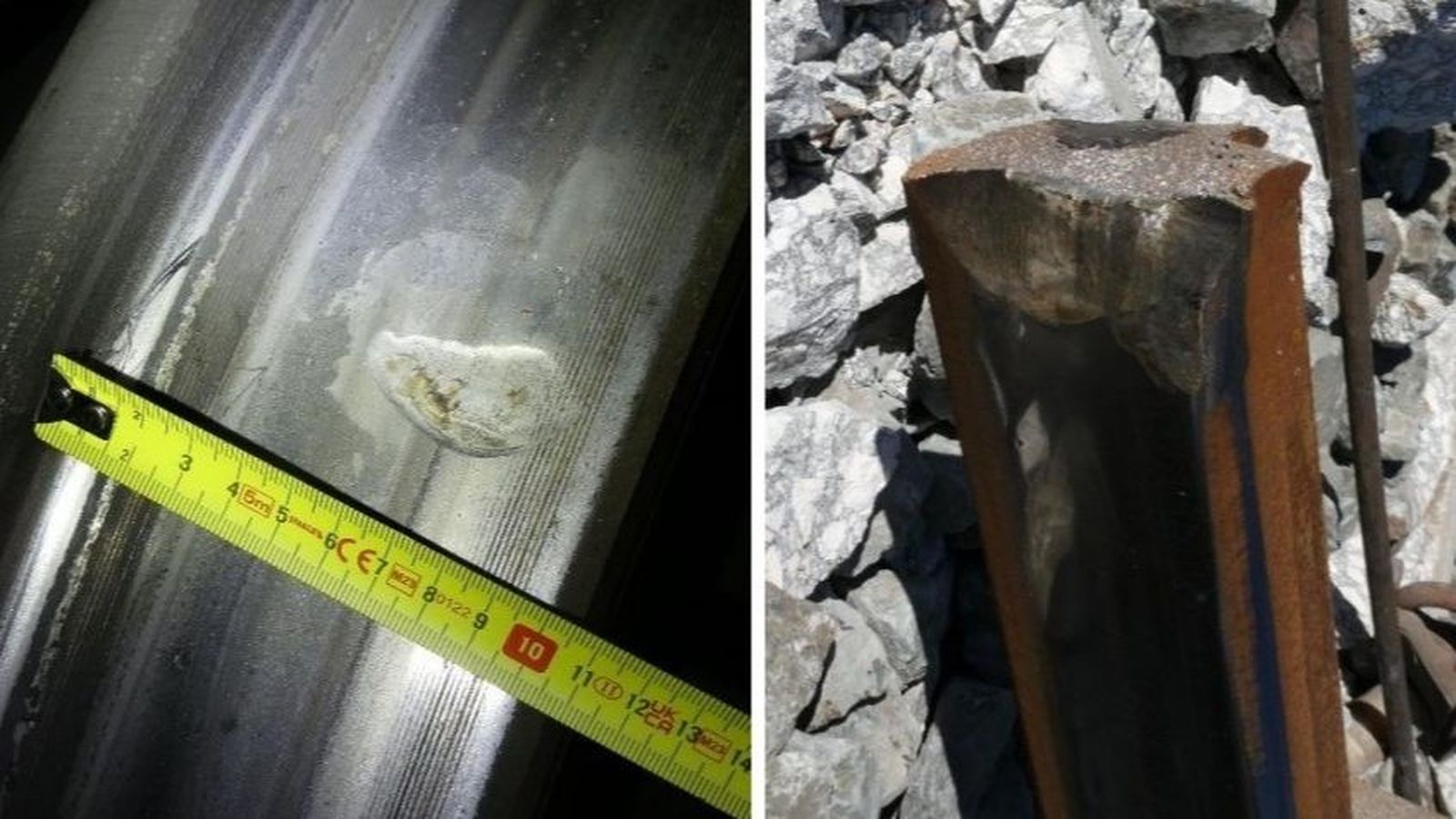 Fotos de la investigació de la CIAF sobre l'accident d'Adamuz