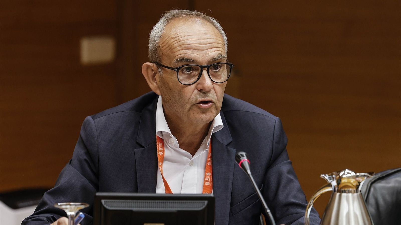 Francisco Aura, este dijous a les Corts