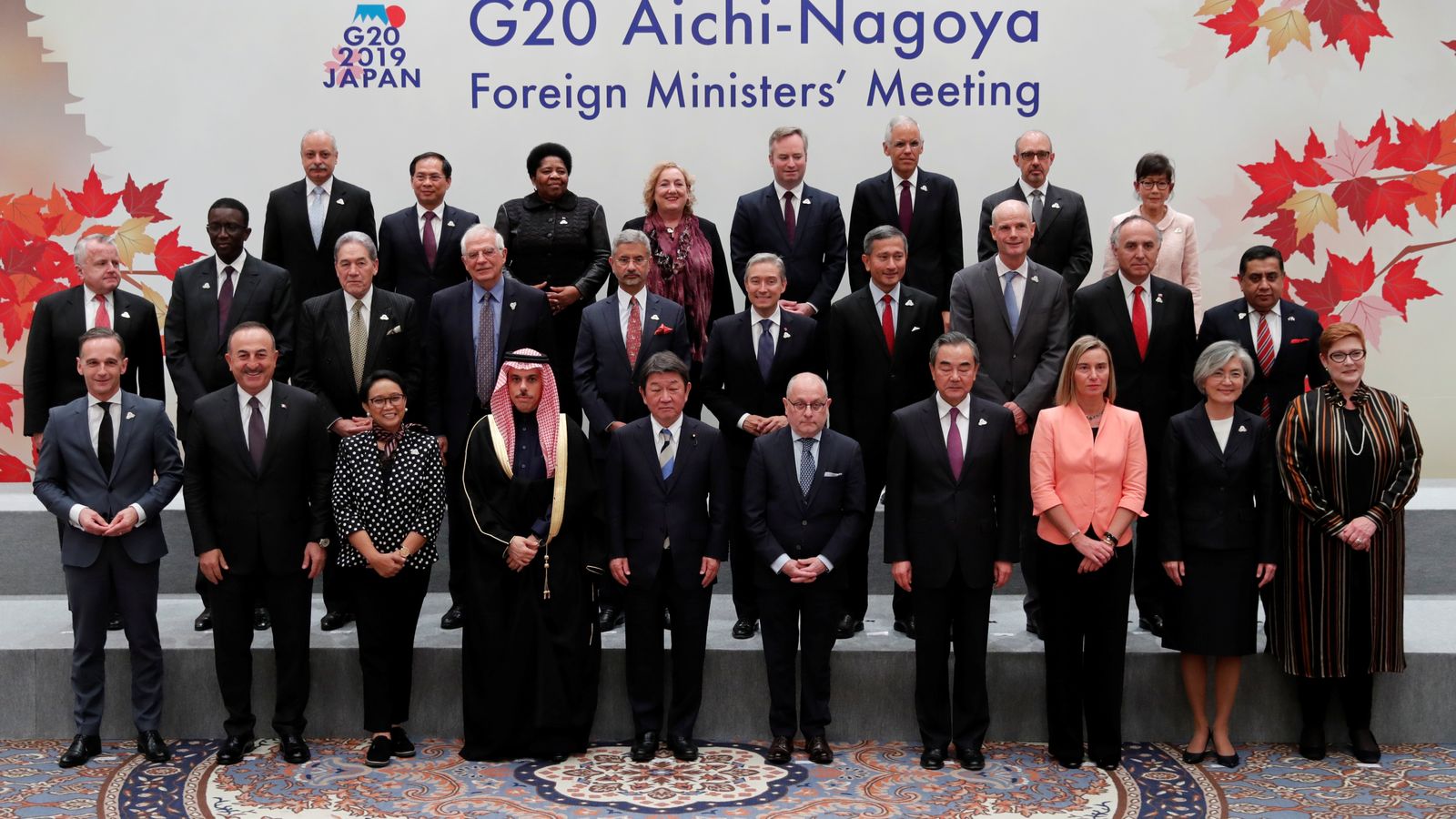 Els ministres d’Afers Estrangers del G20