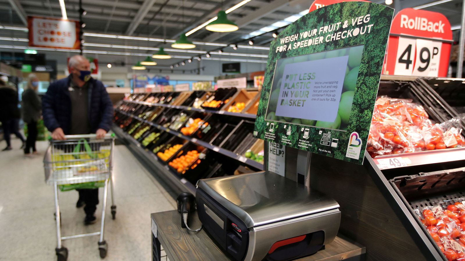 Imatge d'arxiu d'un supermercat Asda en la localitat de Leeds, al Regne Unit