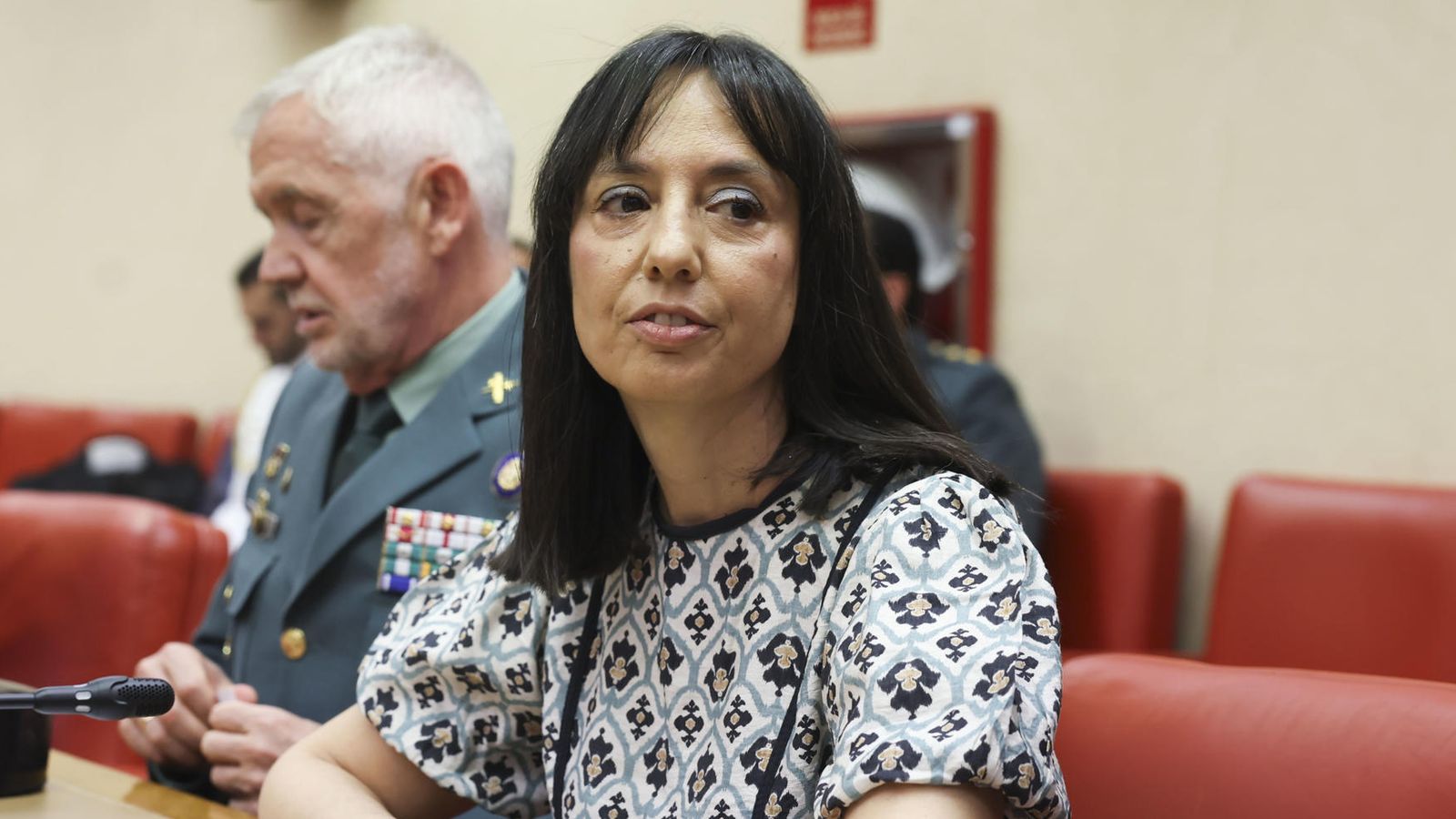 La directora de la Guardia Civil, Mercedes González, durant un homenatge a les victimes del terrorisme el mes de juny.