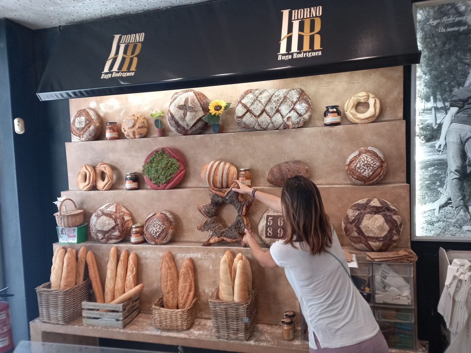 Aparador del forn tradicional Hugo Rodríguez, a València