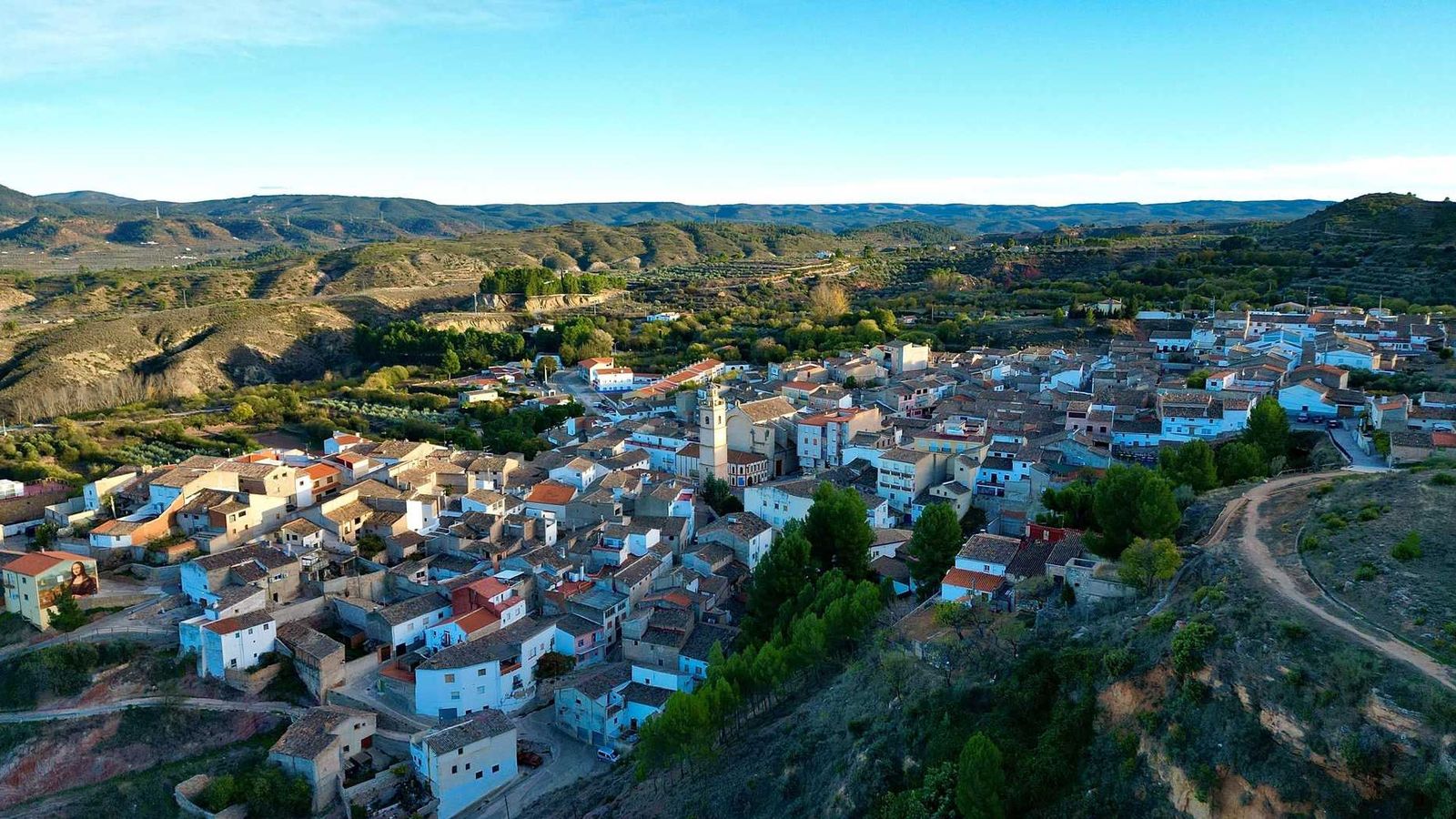 Panoràmica del terme municipal de Zarra