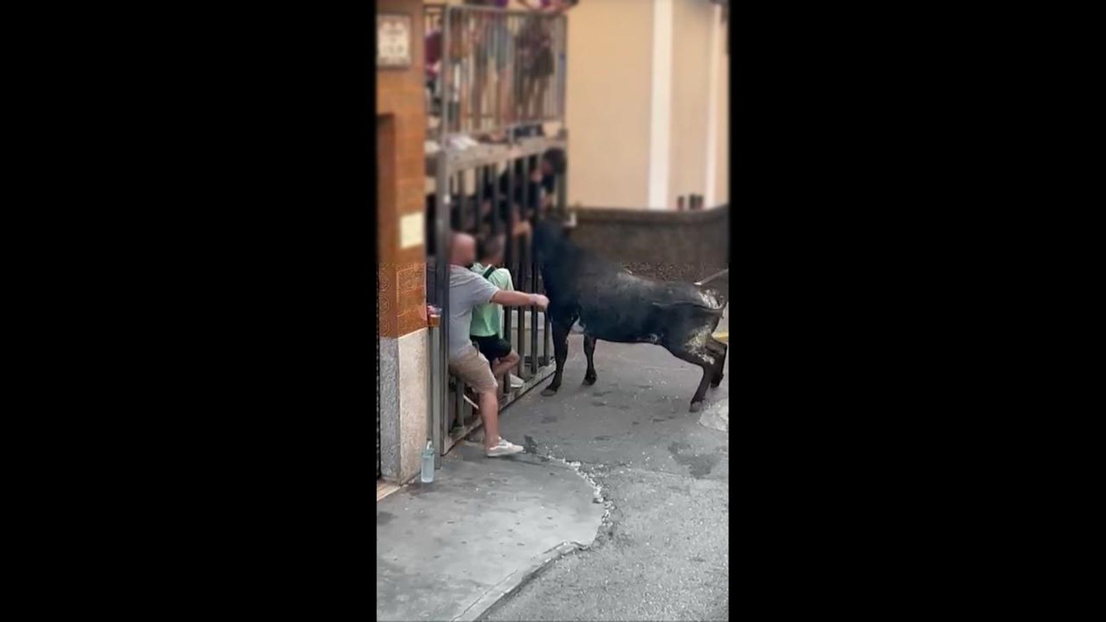 Un menor sofreix una enganxada de bou a Vilamarxant