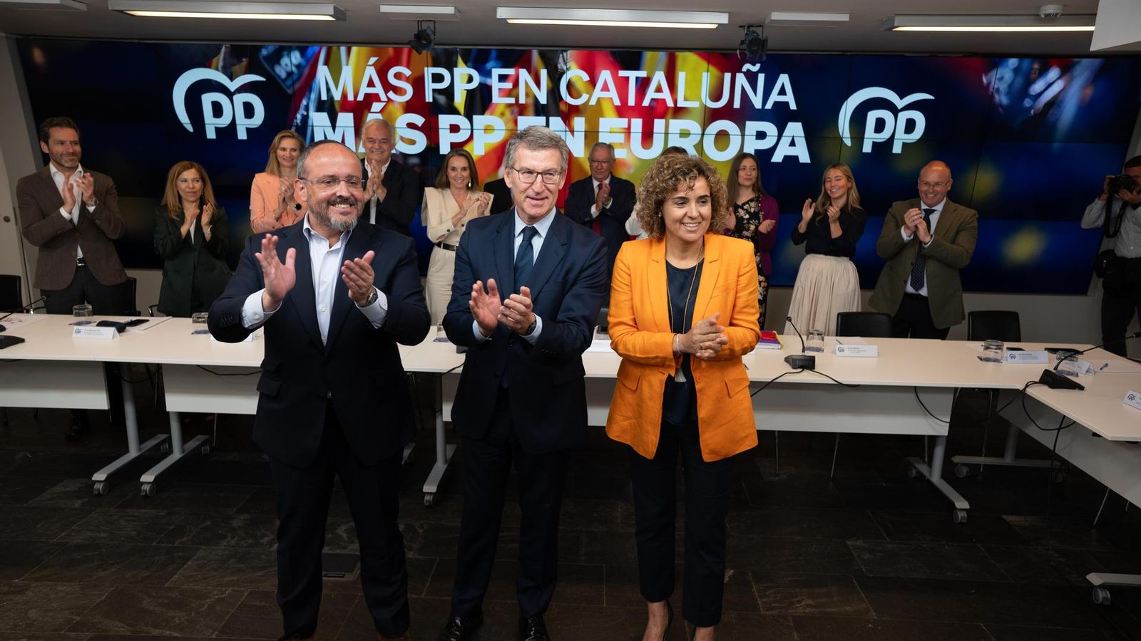 Feijóo, este dimarts en el comité executiu nacional del PP