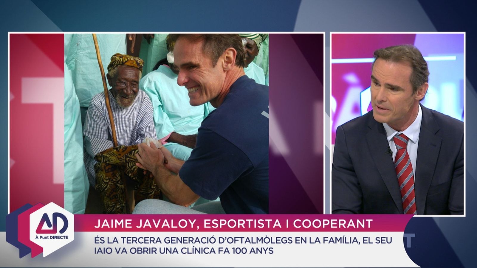 L’oftalmòleg i esportista Jaime Javaloy