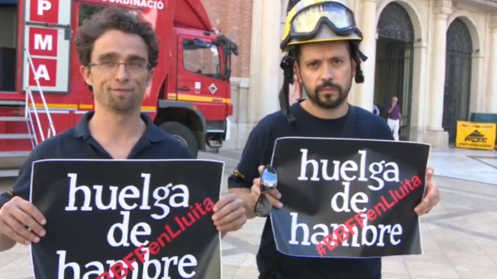 Dos bombers forestals de Castelló, en vaga de fam pel silenci d\'Hisenda davant del conflicte salarial