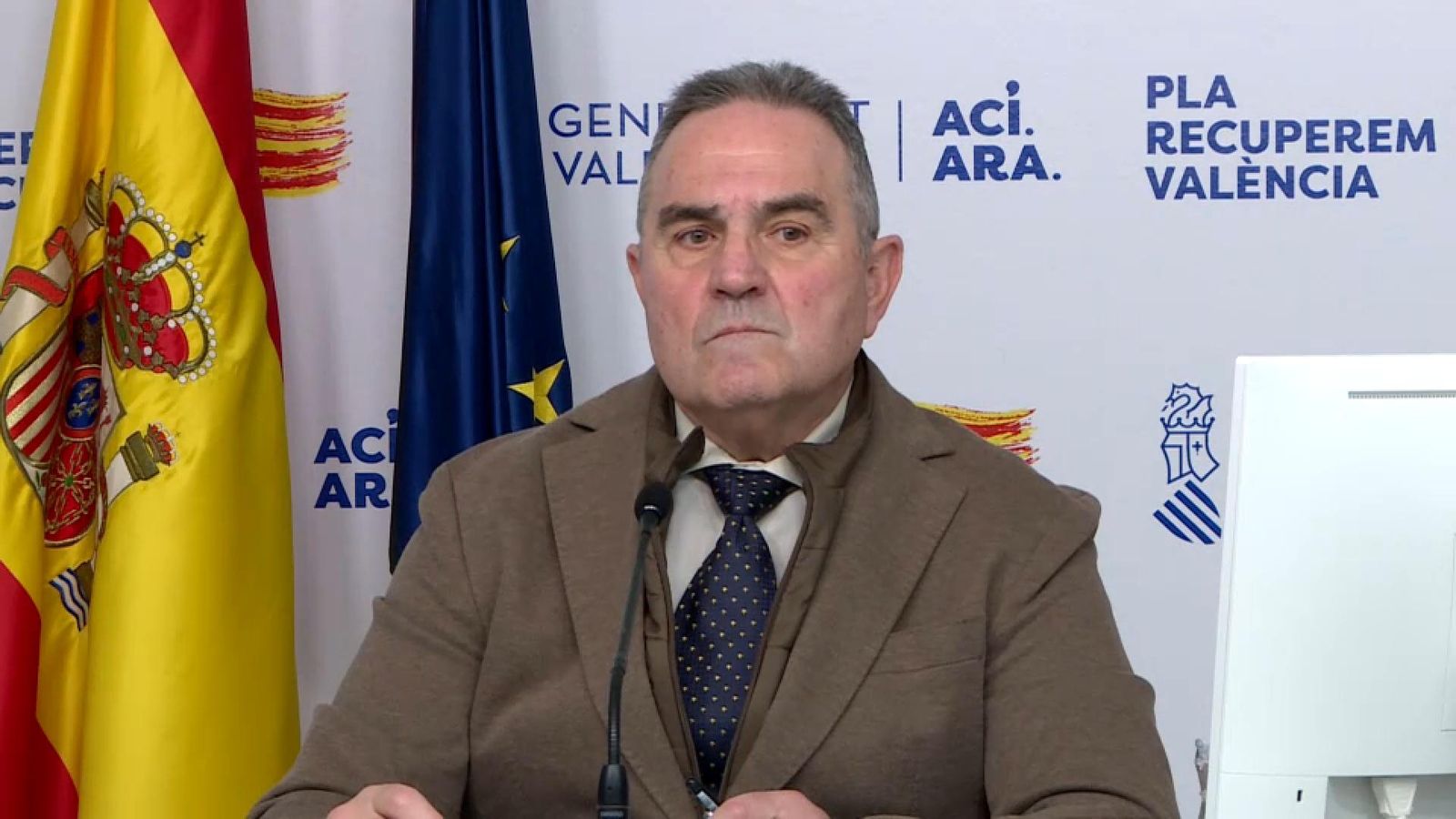 El vicepresident segon per a la reconstrucció dels municipis arrasats per la dana, Francisco José Gan Pampols