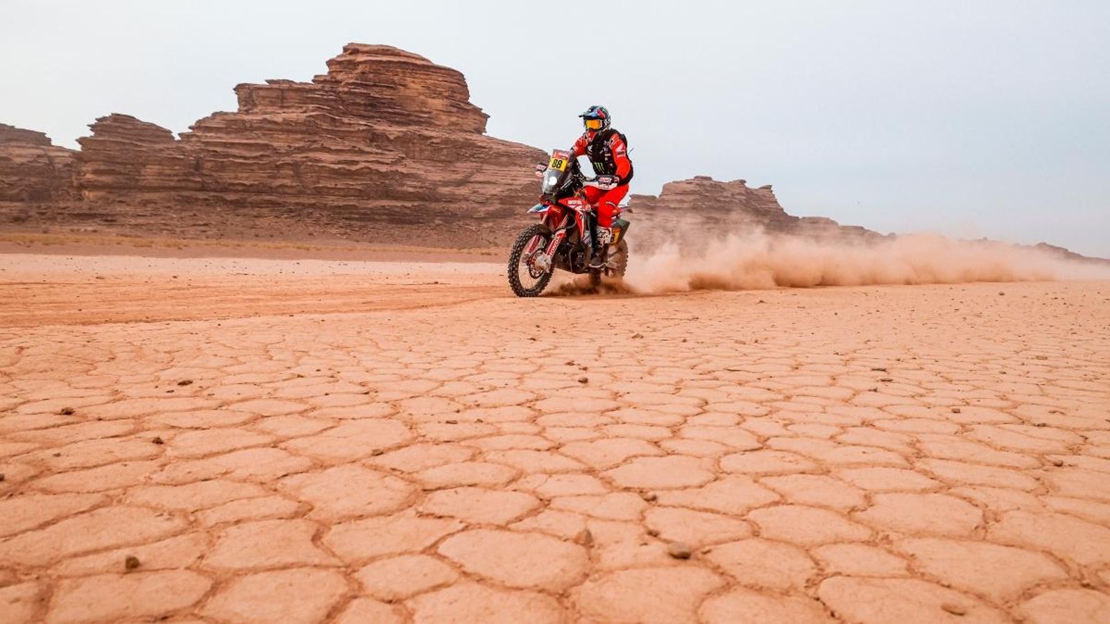 Joan Barreda durant una etapa del Dakar