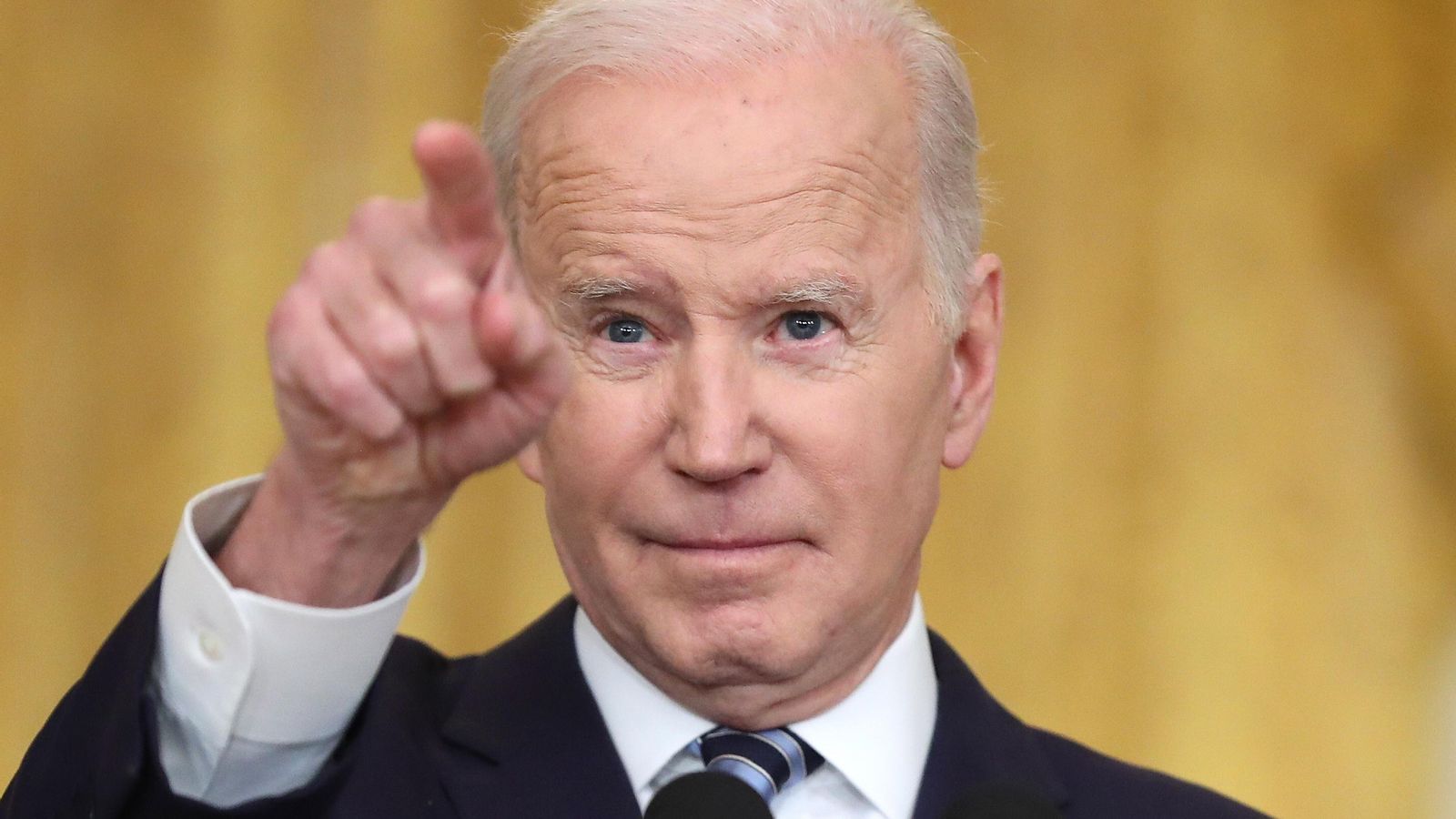Joe Biden en roda de premsa