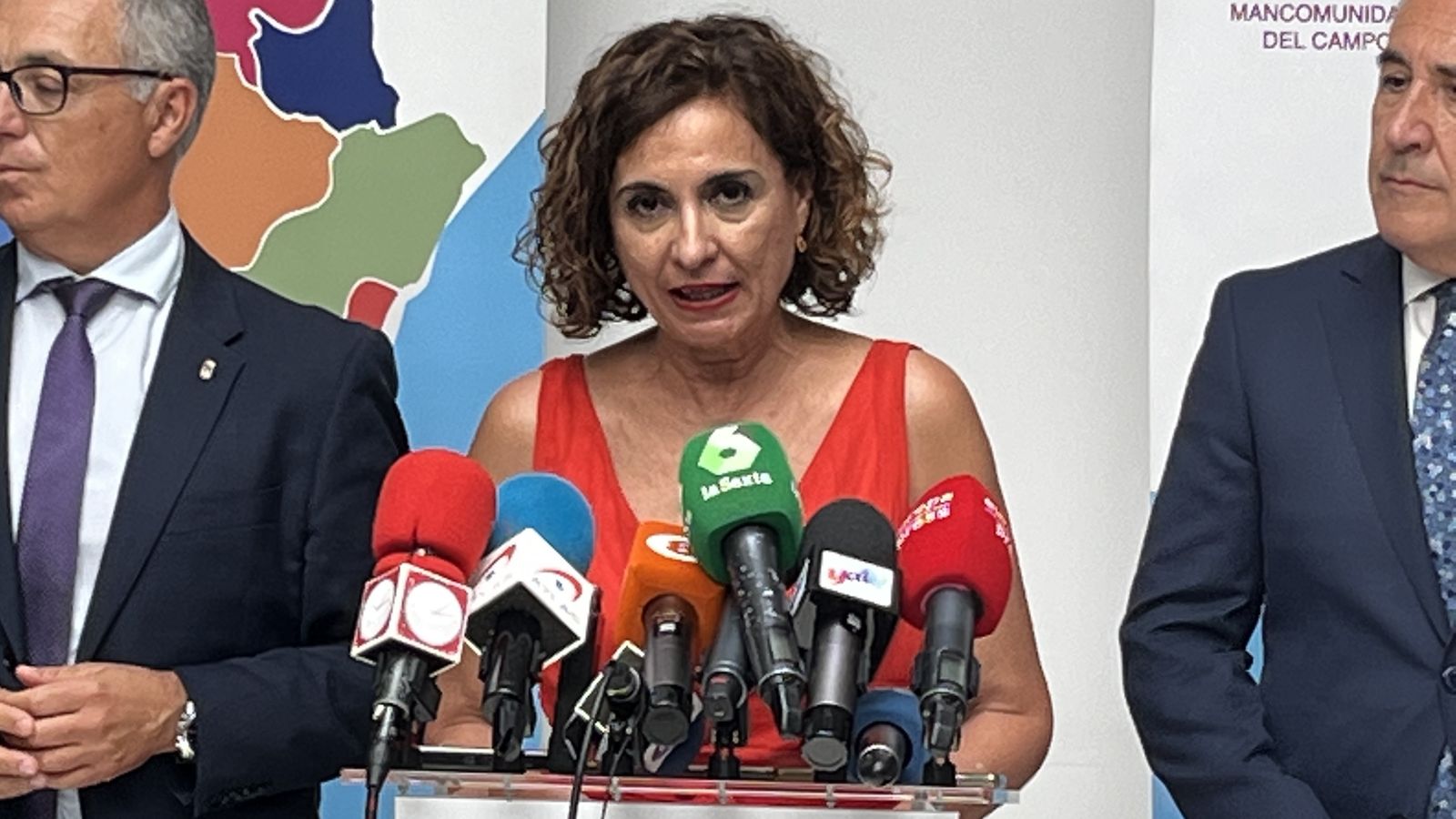 La sotssecretària general del PSOE i ministra d'Hisenda i Funció Pública, María Jesús Montero