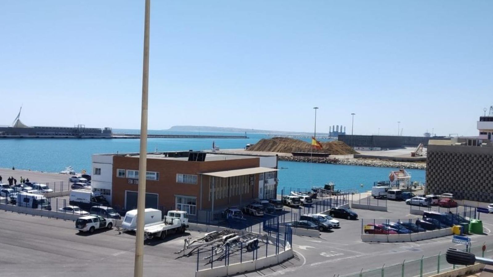 Granels al port d'Alacant