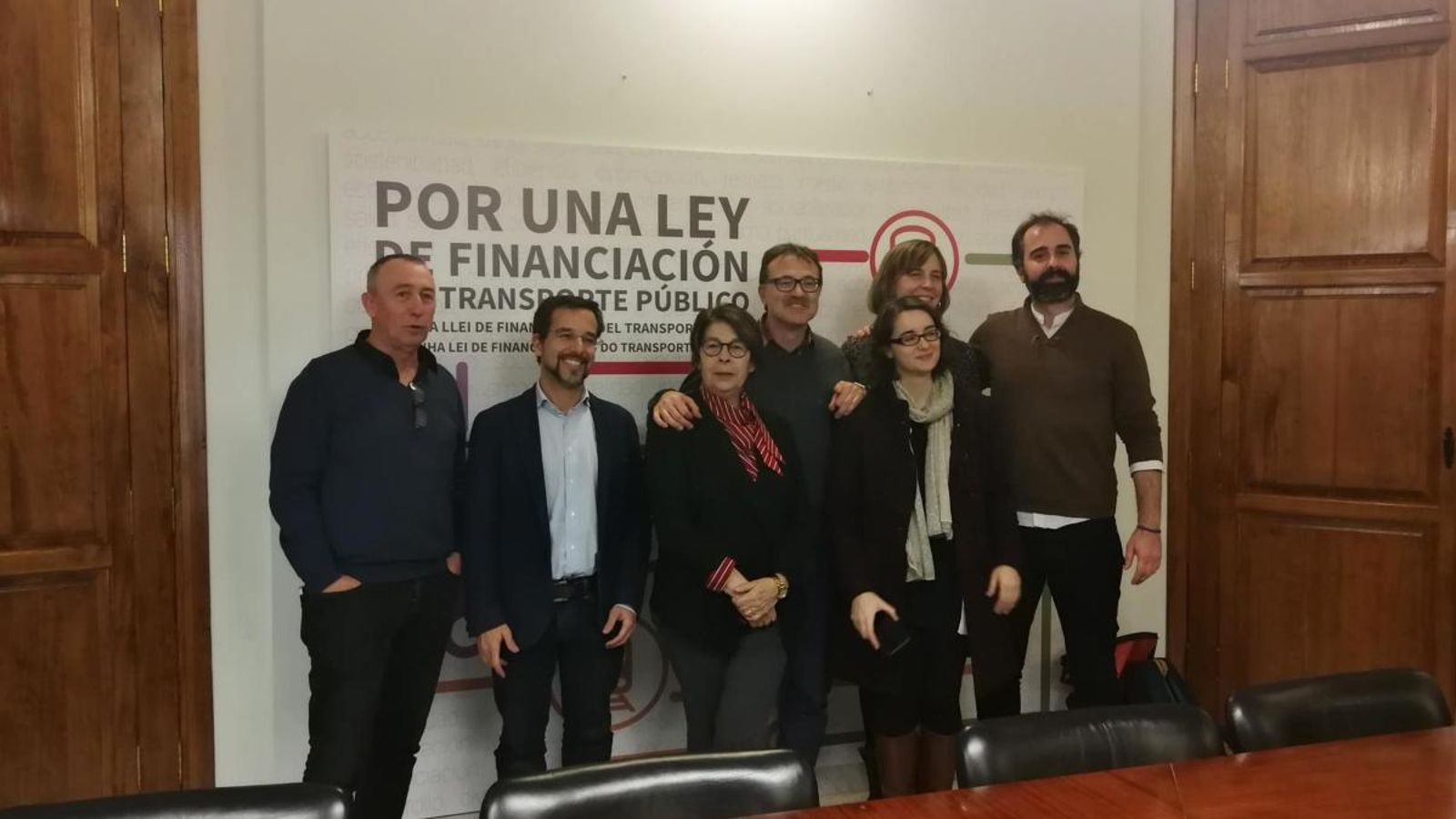 Reunió dels regidors de Medi Ambient de València, Madrid, Barcelona, Saragossa i la Corunya