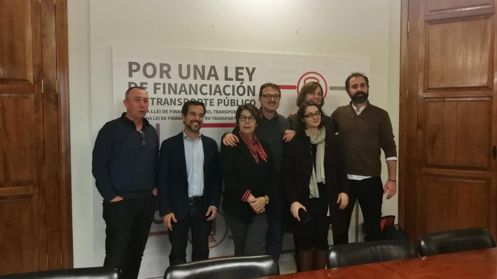 Reunió dels regidors de Medi Ambient de València, Madrid, Barcelona, Saragossa i la Corunya