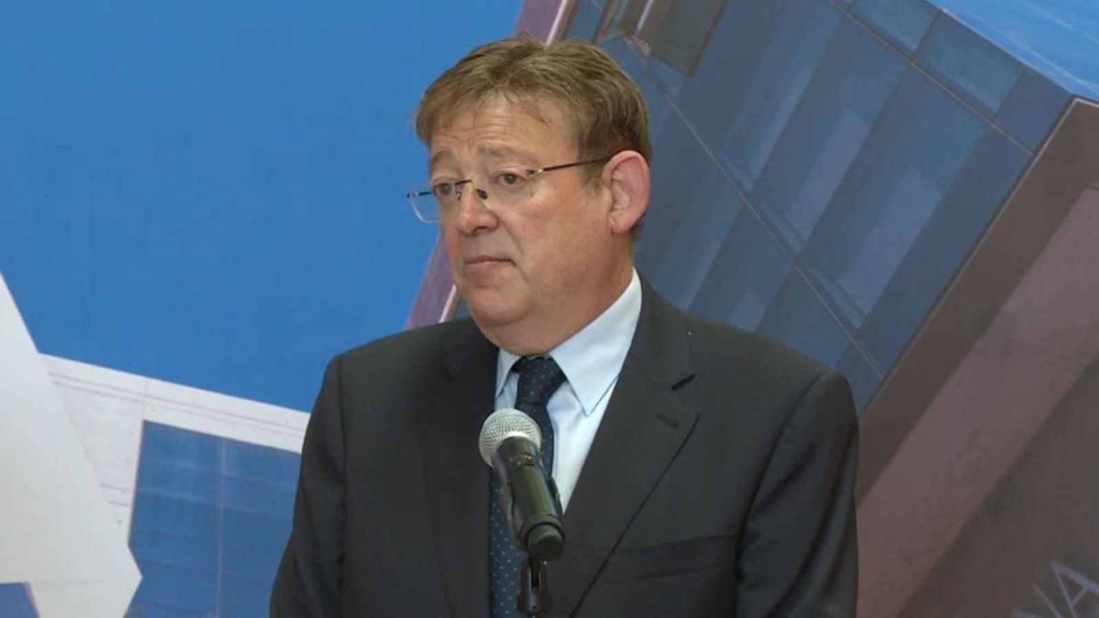 Puig, durant la roda de premsa del Pla estratègic del turisme