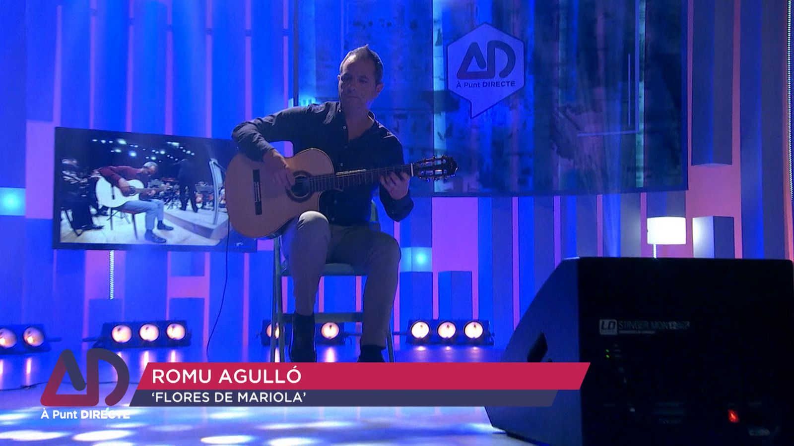 L’artista Romu Agulló