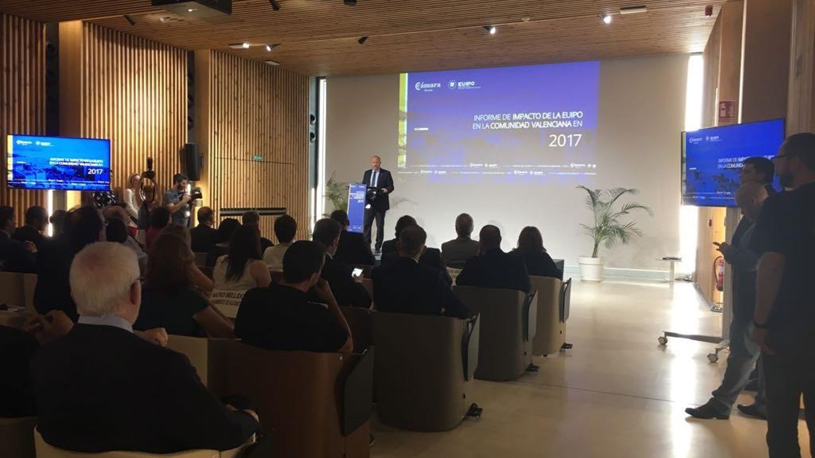 Presentació de l'informe de l'impacte econòmic de l'Euipo Presentació de l'informe de l'impacte econòmic de l'Euipo