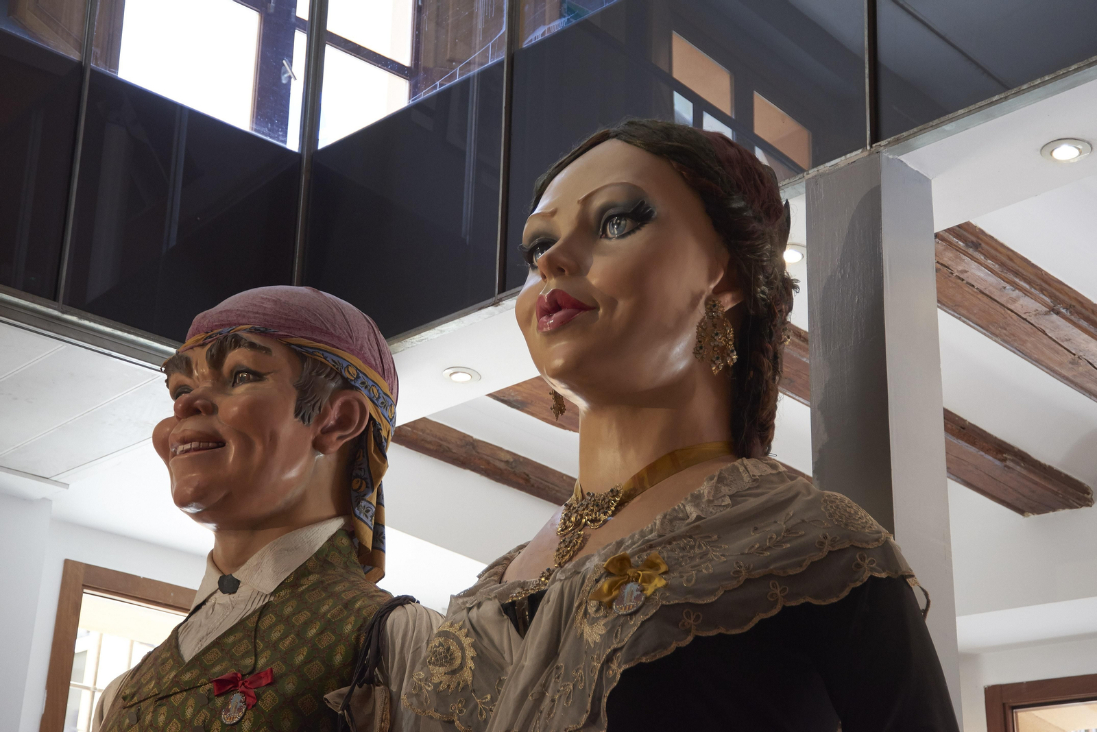 Gegants i cabuts al Museu de les Roques de València