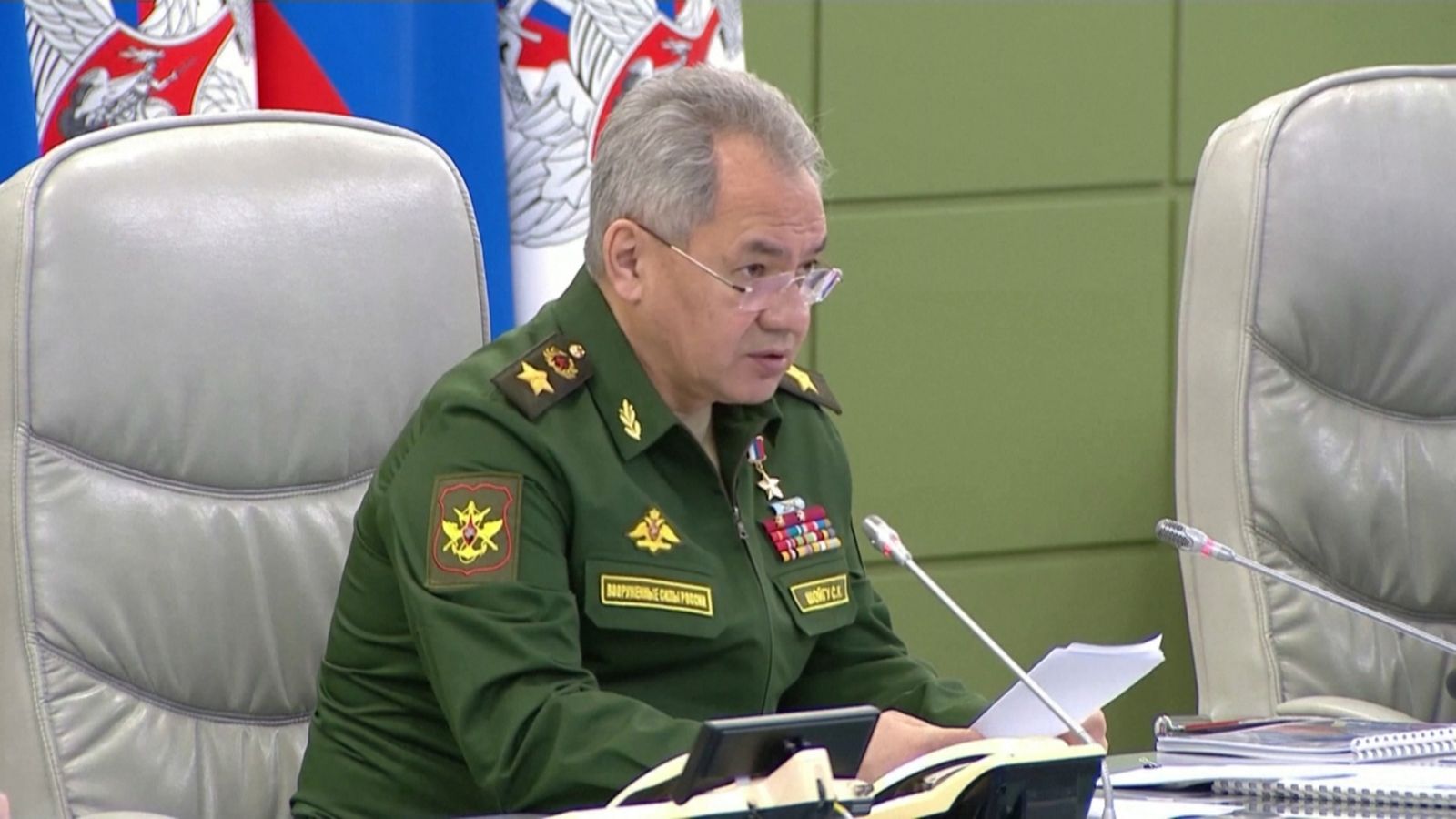 El ministre de Defensa rus, Serguei Xoigú