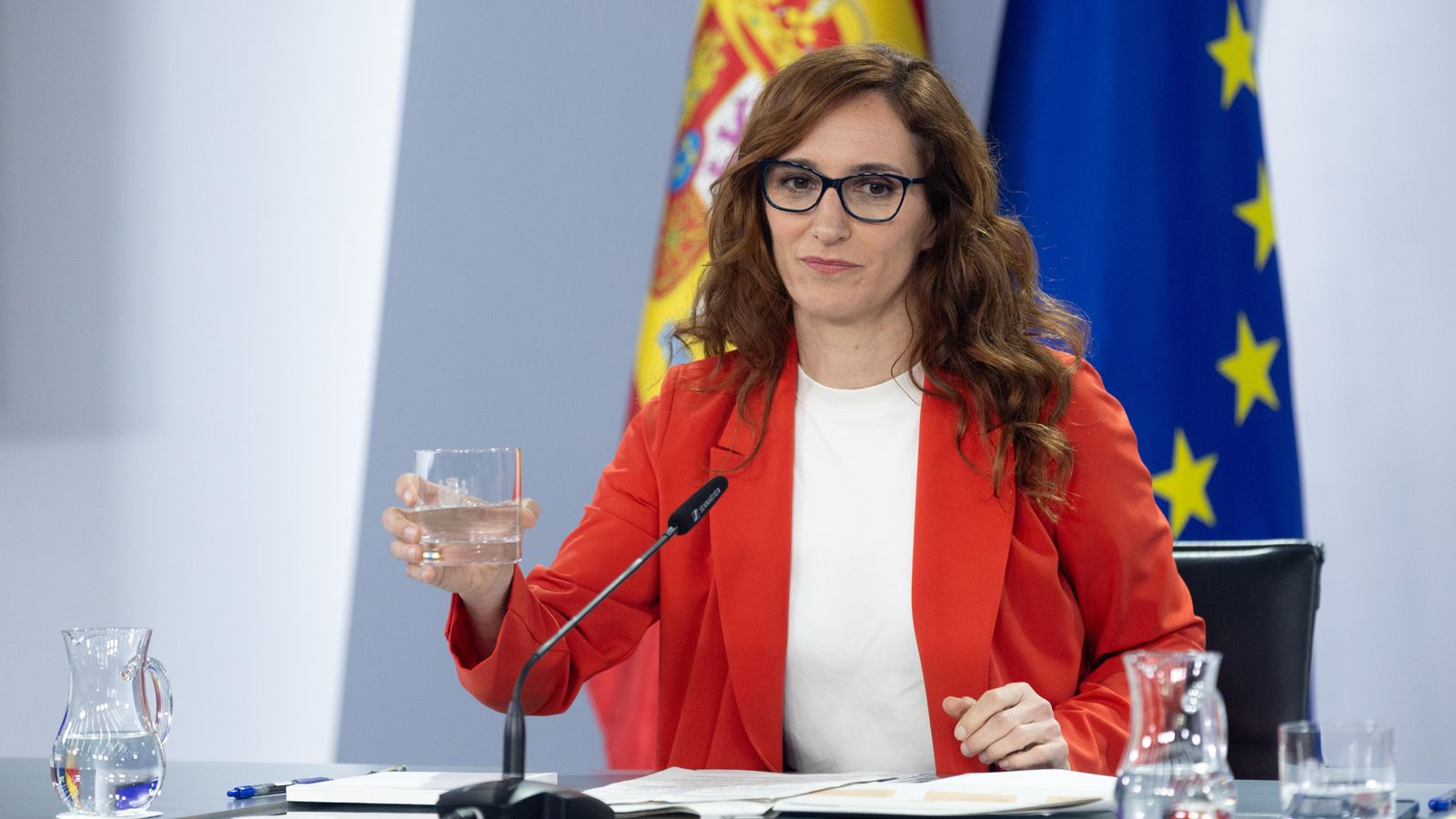 La ministra de Sanitat, Mónica García La ministra de Sanitat, Mónica García
