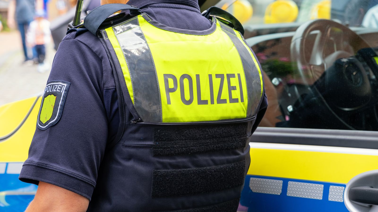 Imatge d'arxiu d'un policia alemany