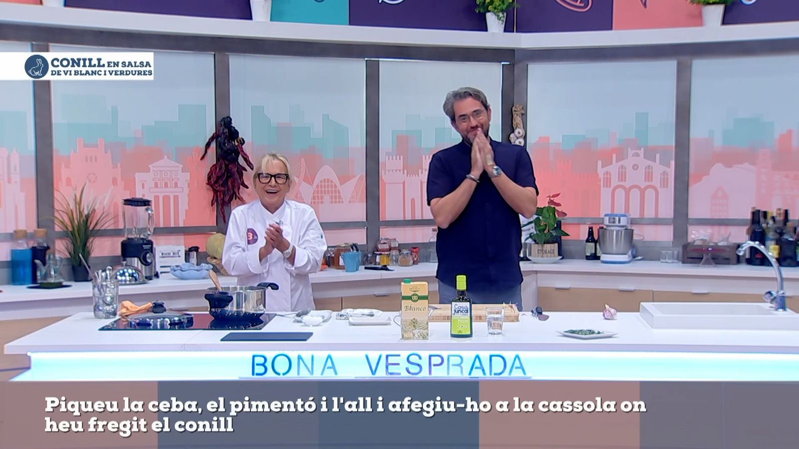 20.09.2021 | Preparem conill en salsa de vi blanc i verdures