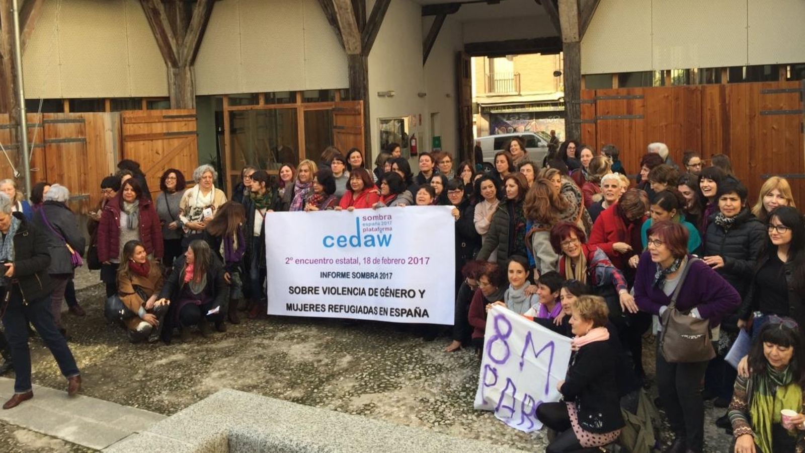 Participants de la II Trobada Estatal de la Plataforma CEDAW Ombra, en una imatge d'arxiu