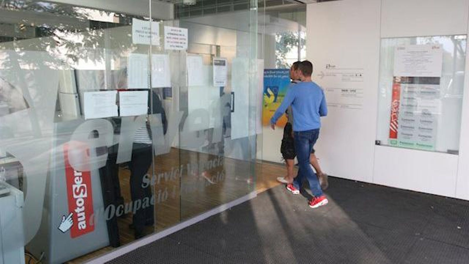 Imatge d'arxiu d'una oficina del Servei Valencià d'Ocupació i Formació.