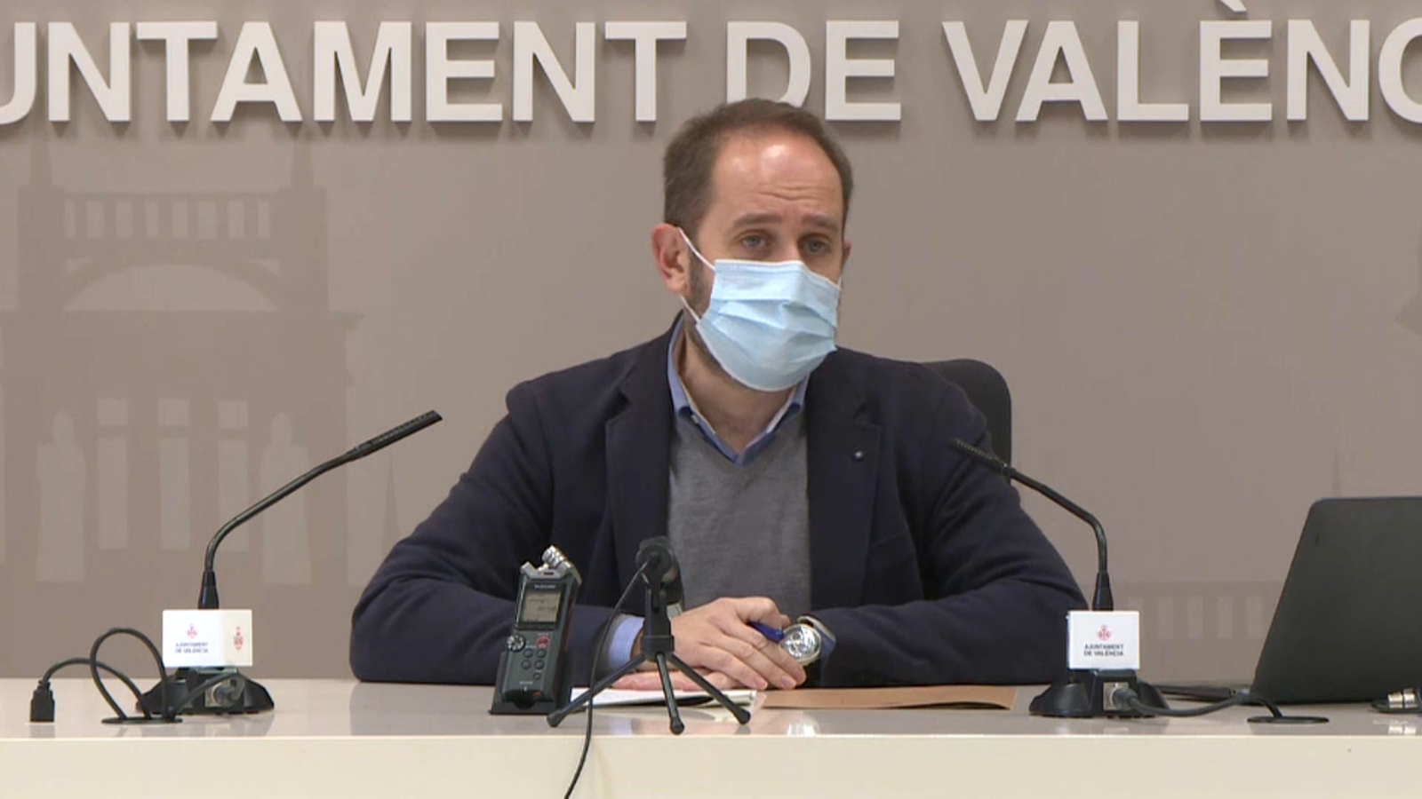 El regidor de Protecció Ciutadana de l'Ajuntament de València, Aarón Cano