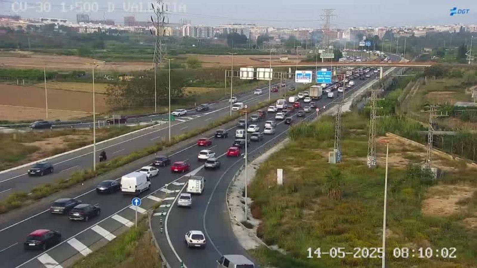 La CV-30, este dimarts