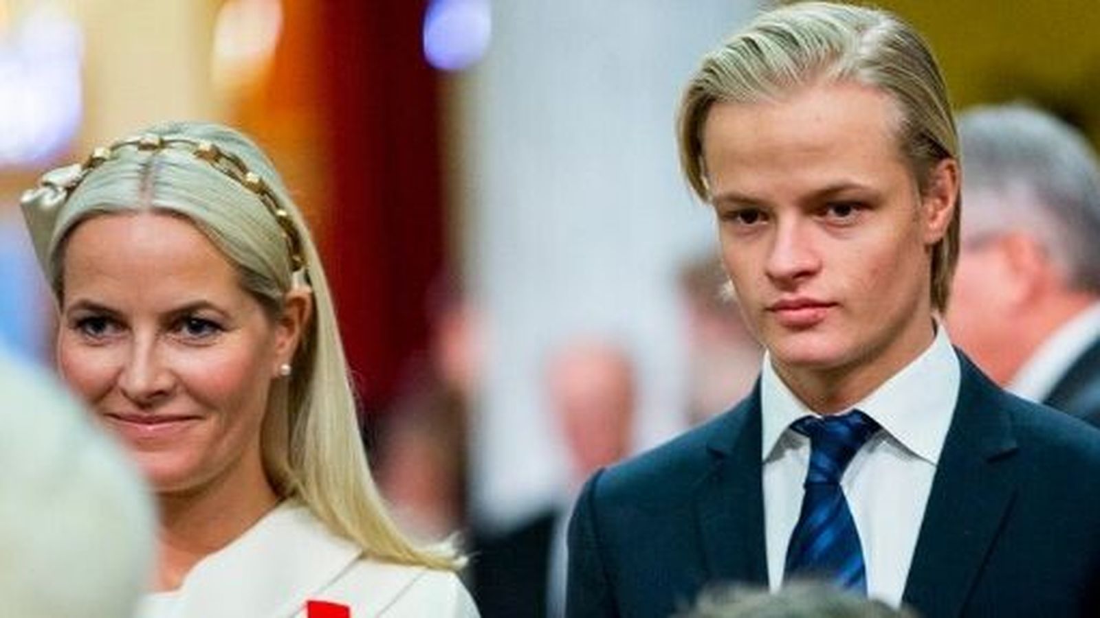 Marius Borg i la seua mare, la princesa noruega Mette-Marit, en una imatge d'arxiu