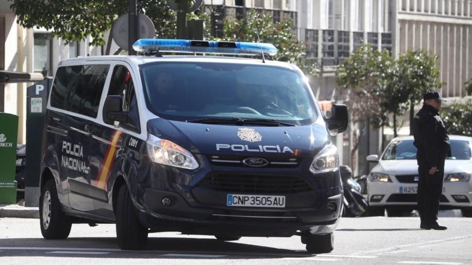 Vehicle del cos de Policia Nacional en una imatge d'arxiu
