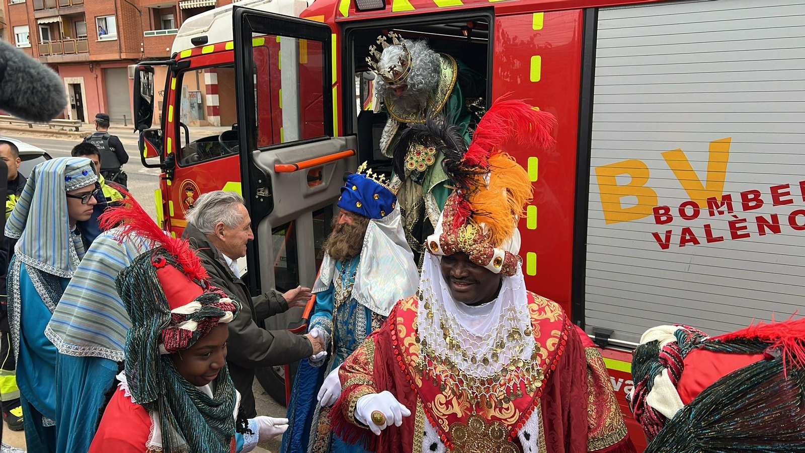Els Reis d'Orient arriben a la pedania de la Torre
